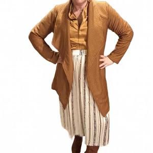 NEW SKIES ARE BLUE something to remember quilted jacket in brown